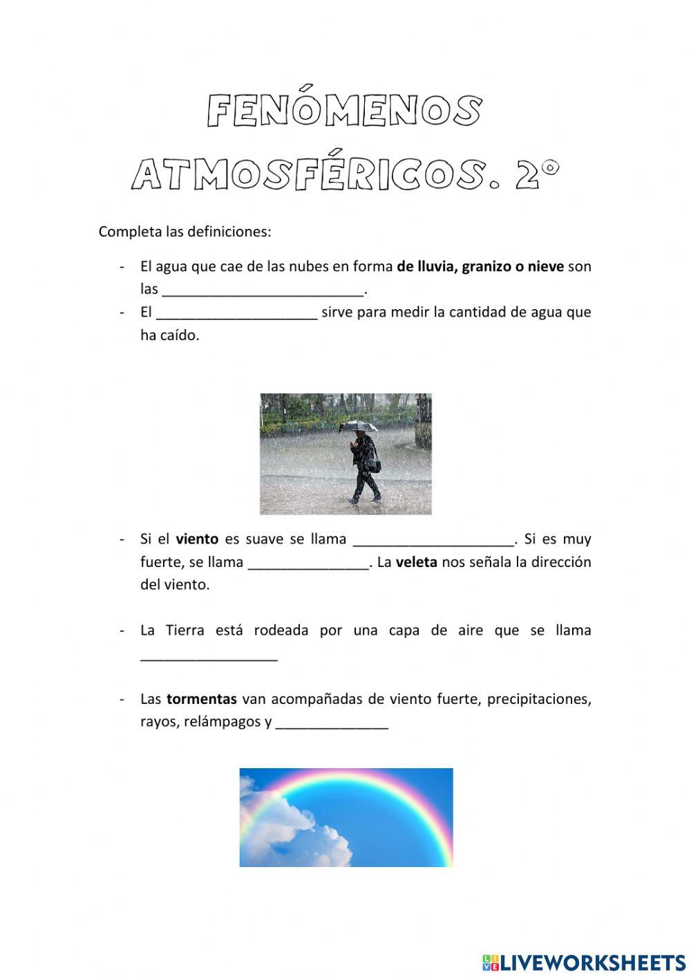 Fenómenos atmosféricos