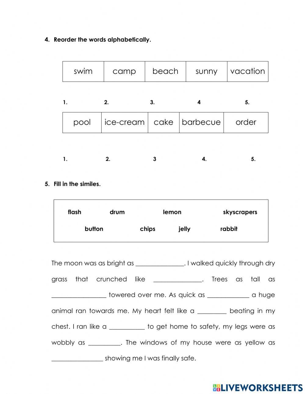 English Exam (GROUP2) - Language Skills