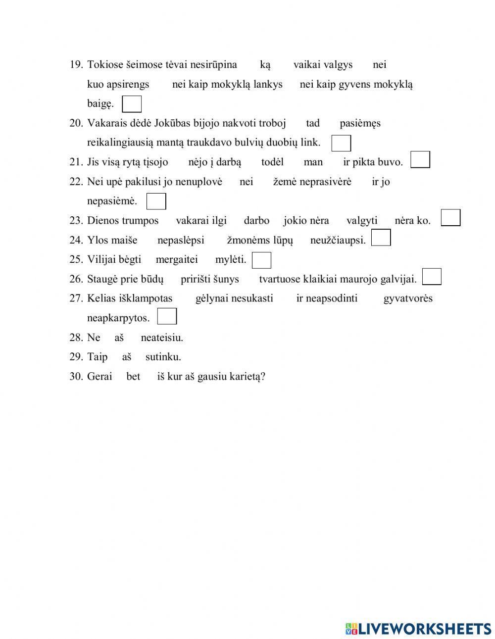 Sudėtinis ir vientisinis sak.