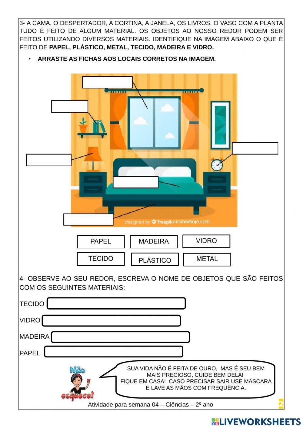 Identificar materiais