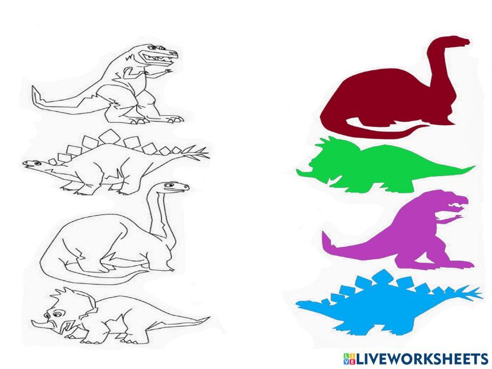 Δεινοσαυροι -σκιες τους