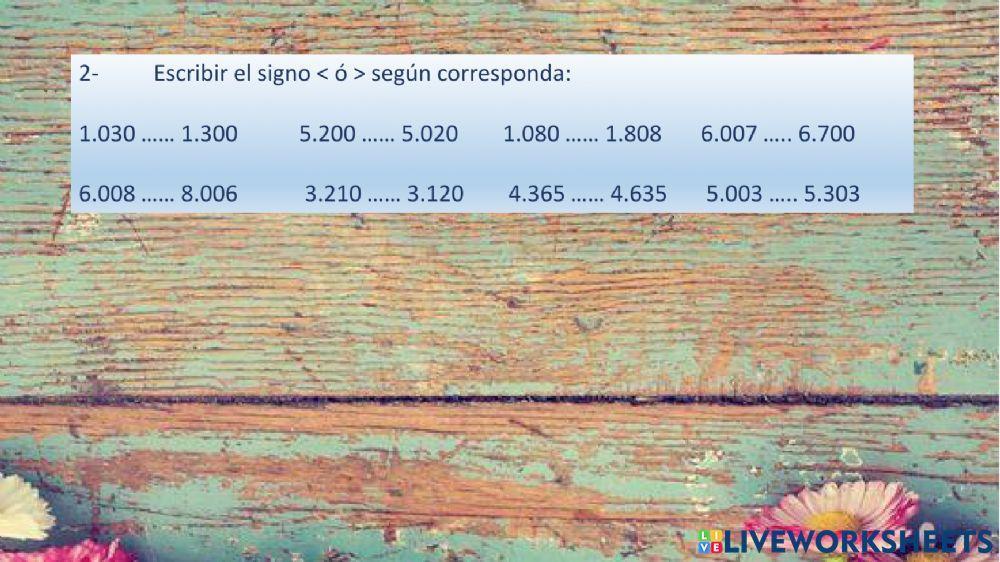 Situaciones problemáticas