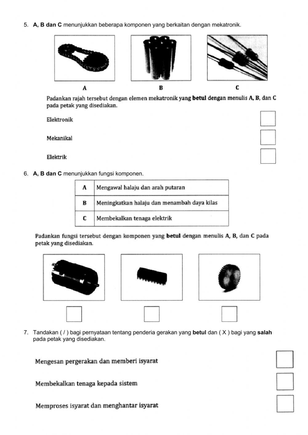 Aplikasi Teknologi - Reka Bentuk Mekatronik