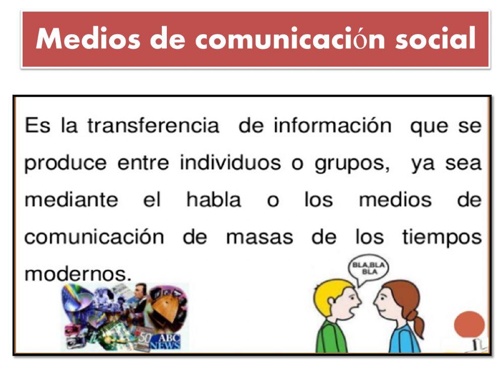 Medios de comunicación