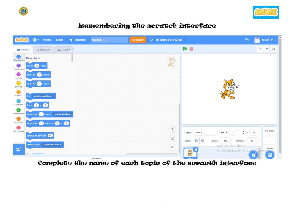 Scratch | Free Interactive Worksheets | 685174