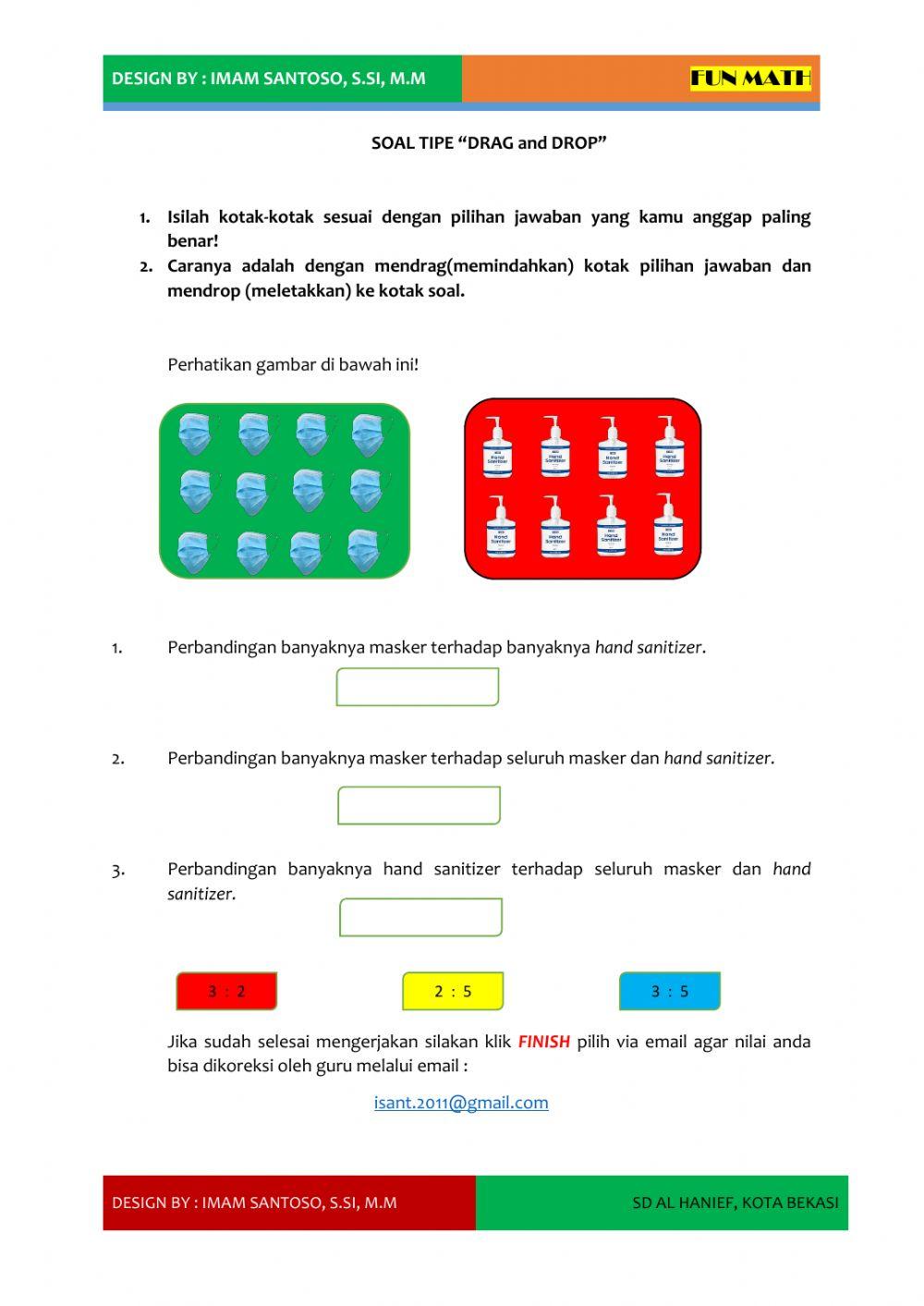 Perbandingan Dua kumpulan Benda