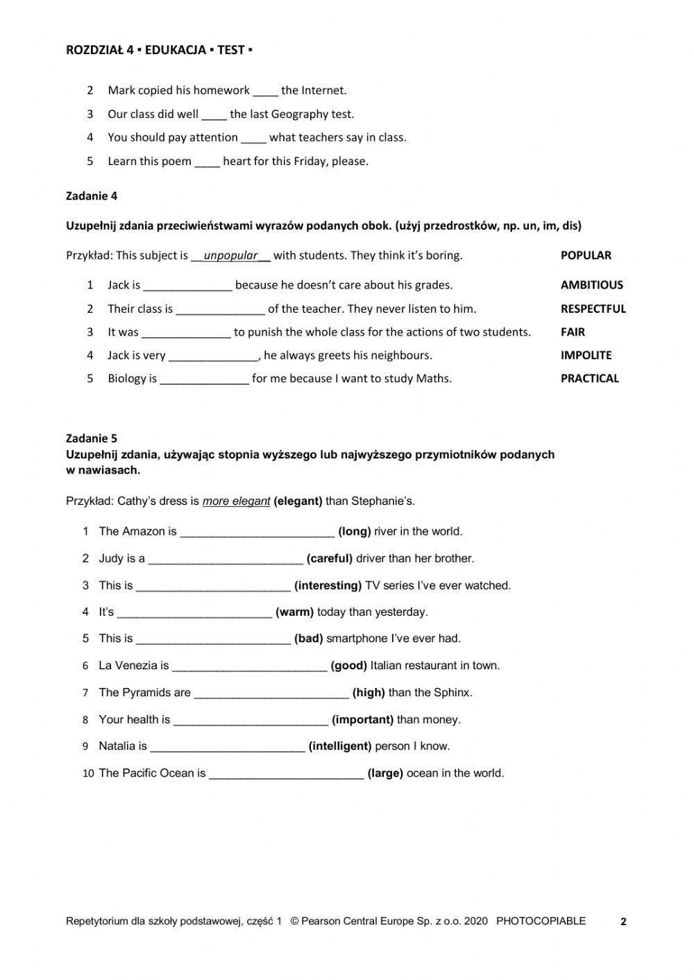 kl 7 i 8 Rep P U 4 Test