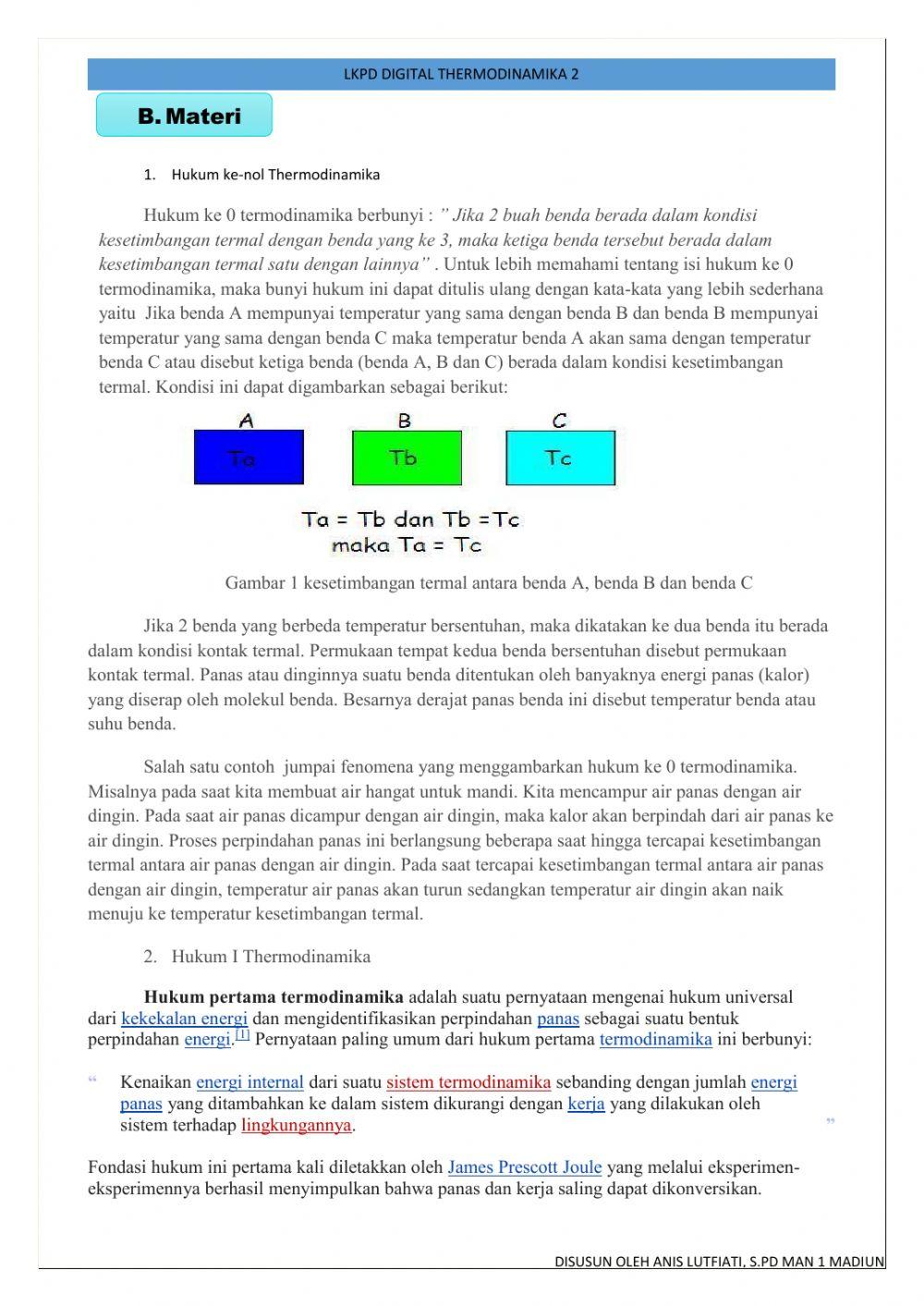 LKPD Thermodinamika 2