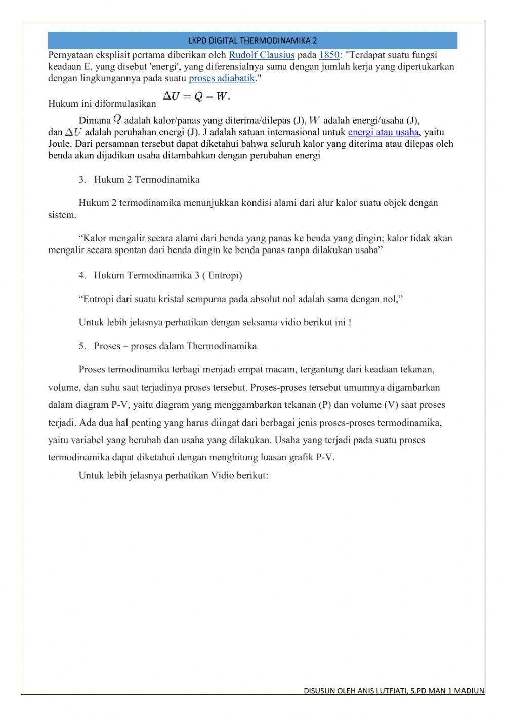 LKPD Thermodinamika 2