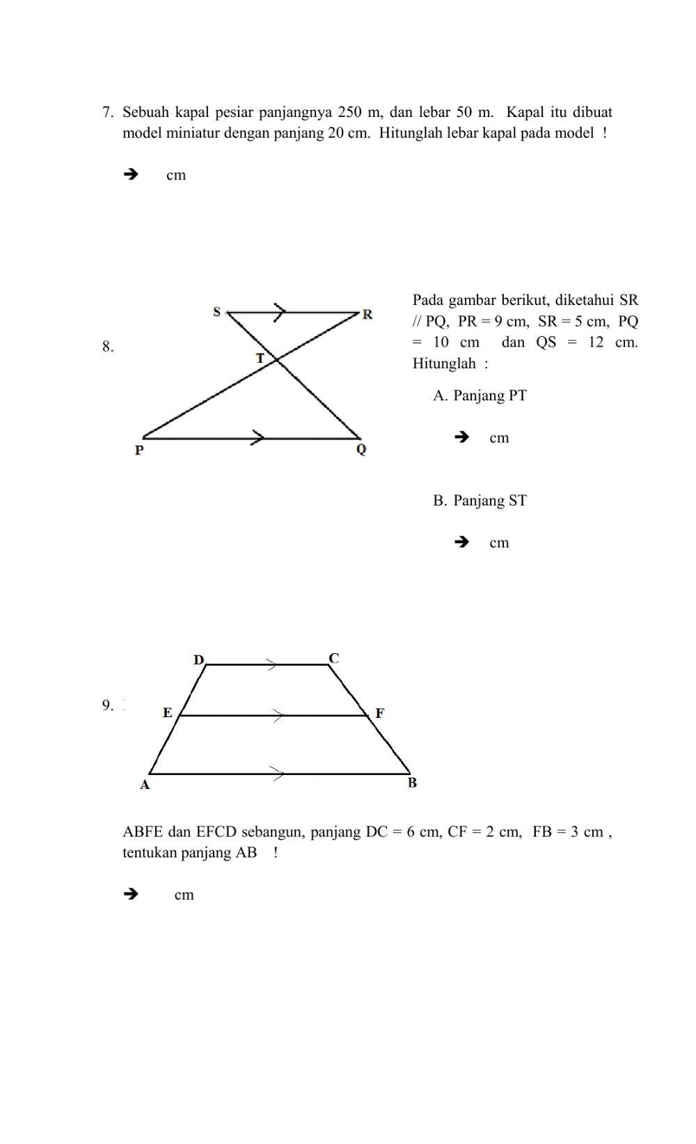 KESEBANGUNAN  Latihan 4