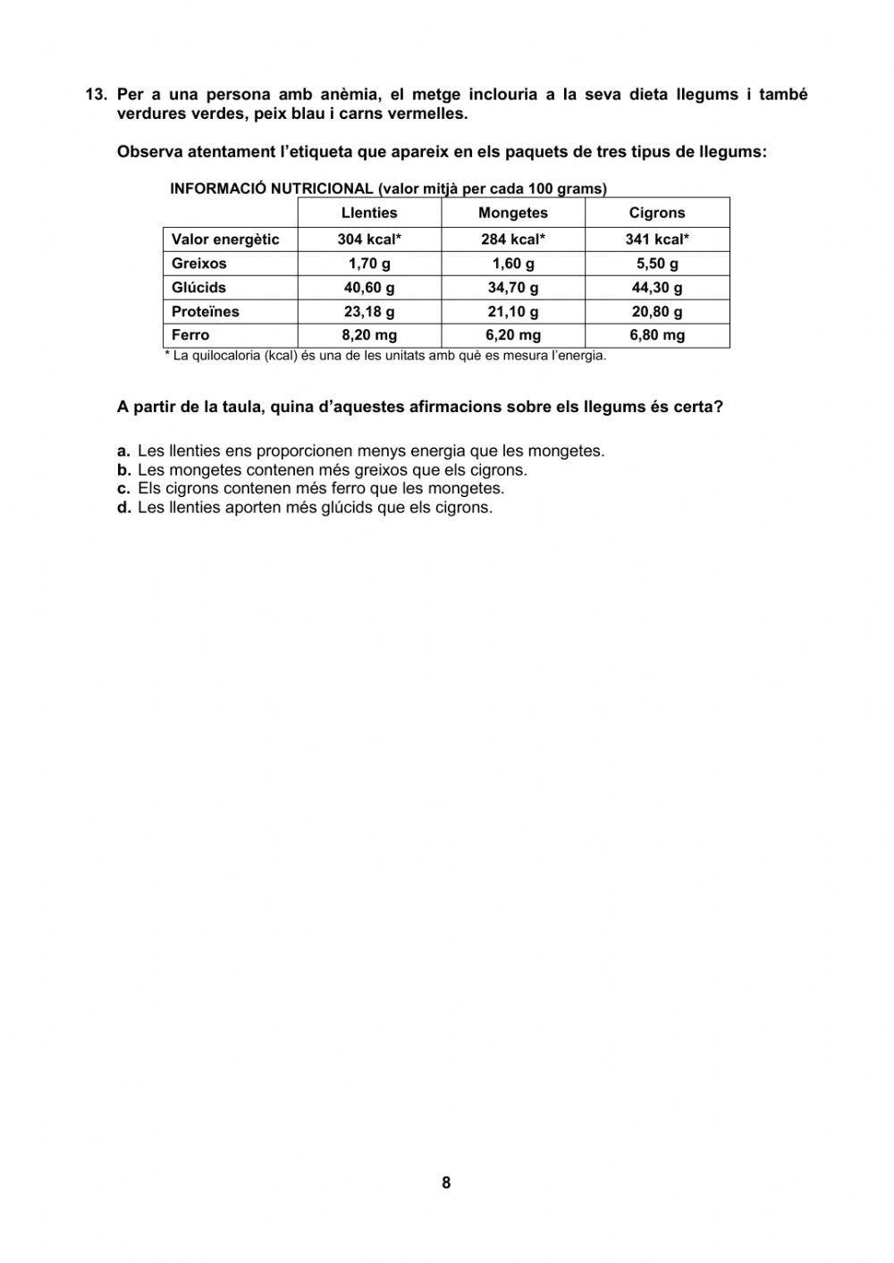 Competències Bàsiques 6è Medi model orientatiu