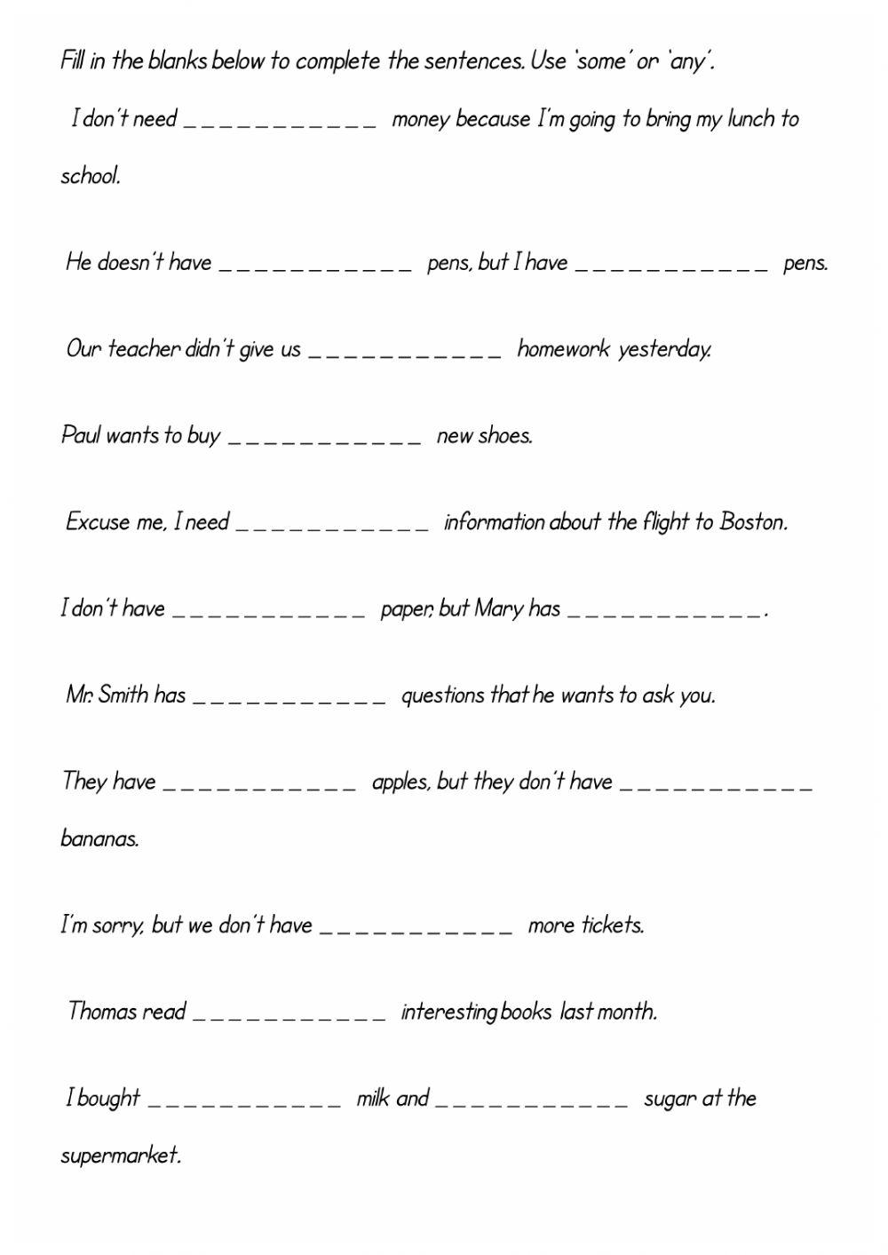 English Test interactive exercise for B1 | Live Worksheets