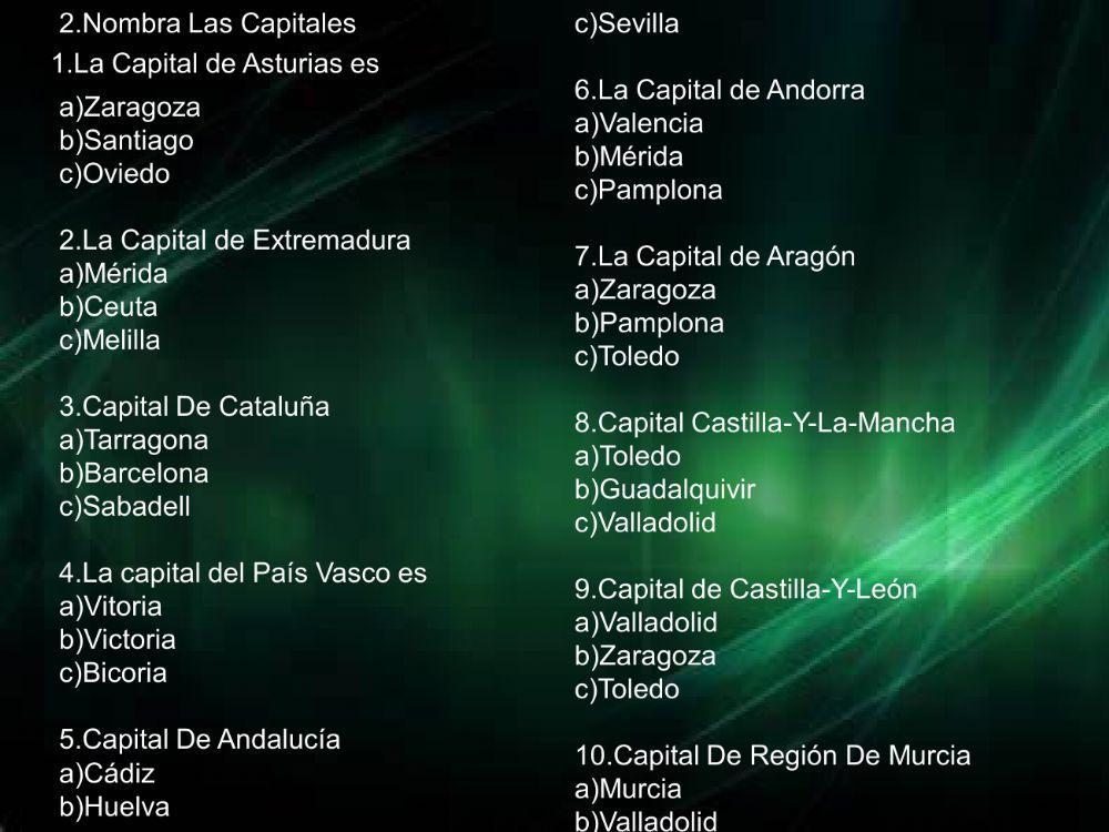 Las Comunidades Autonomas De España