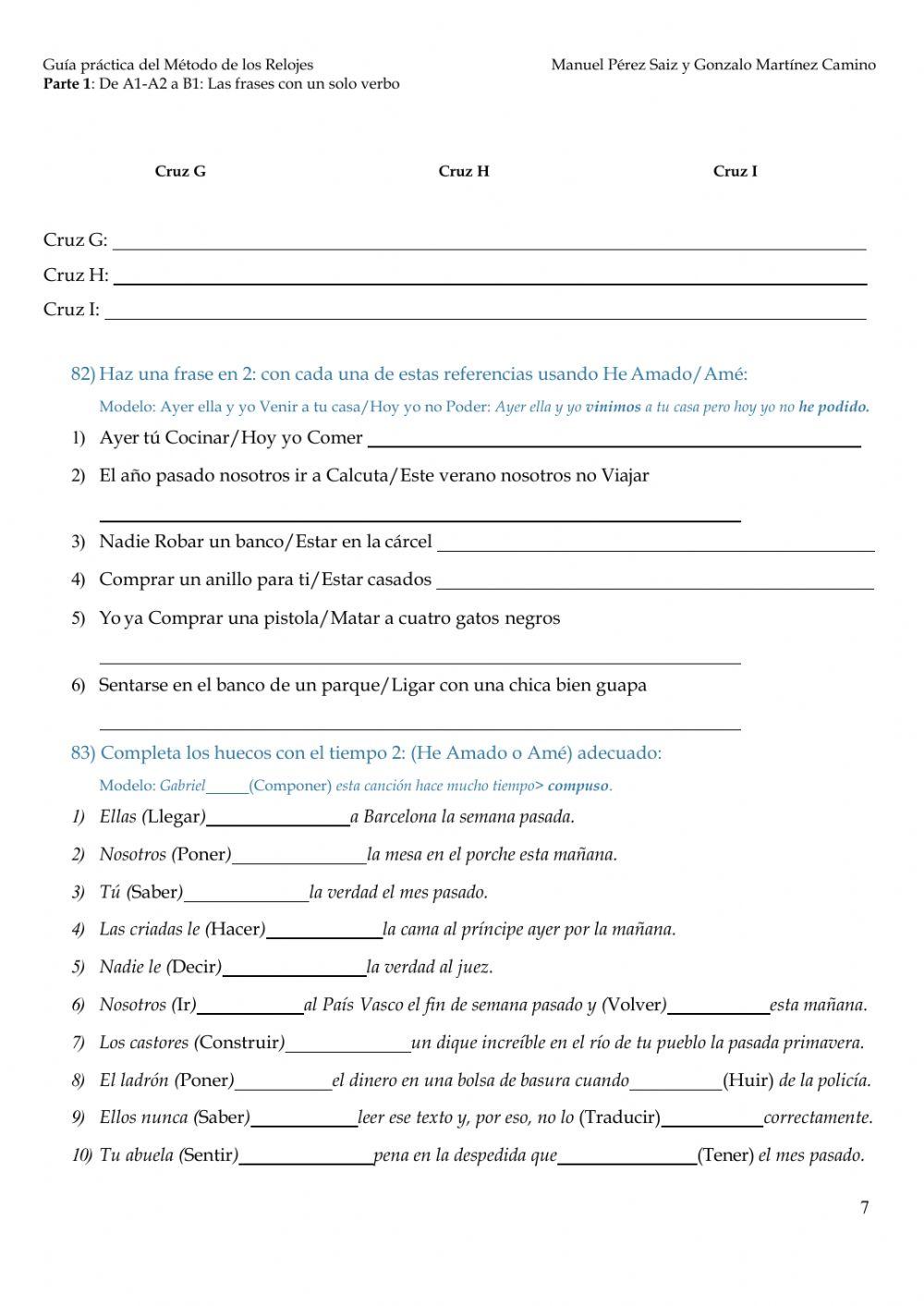 R1 Sesión 6 - Los tiempos normales en 2: