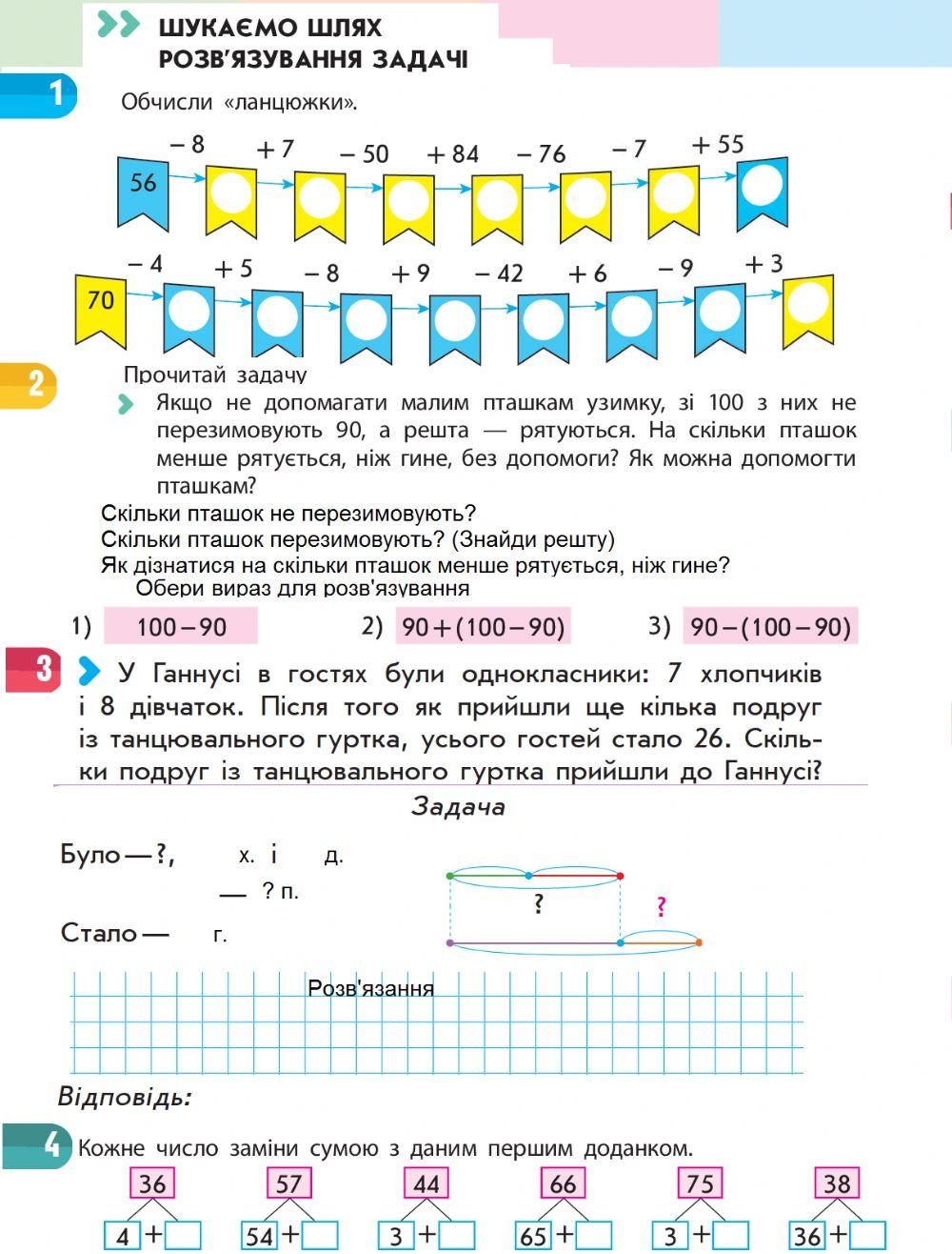 Шукаємо шлях розв'язання задачі