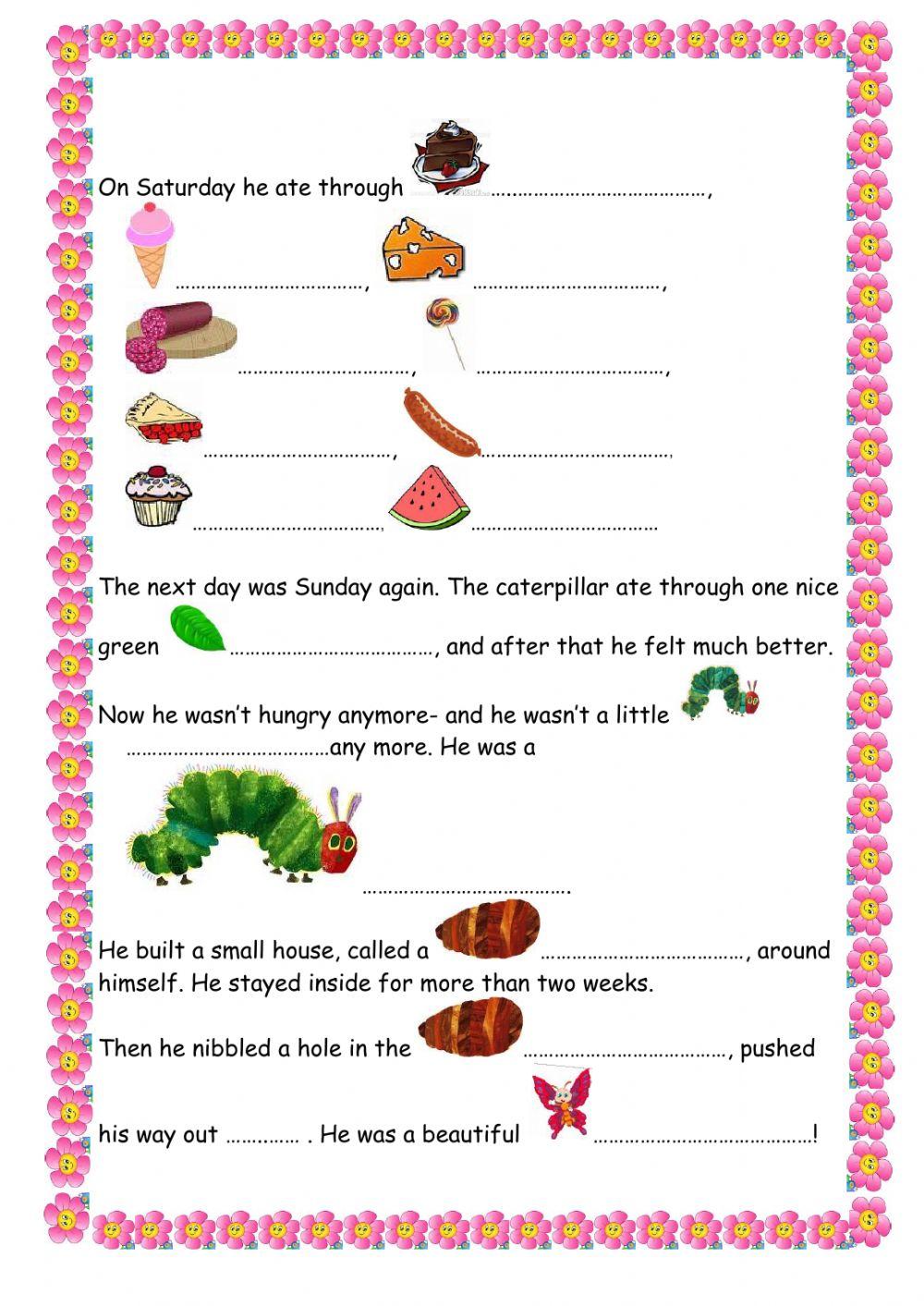 The Very Hungry Caterpillar Story (Listening )