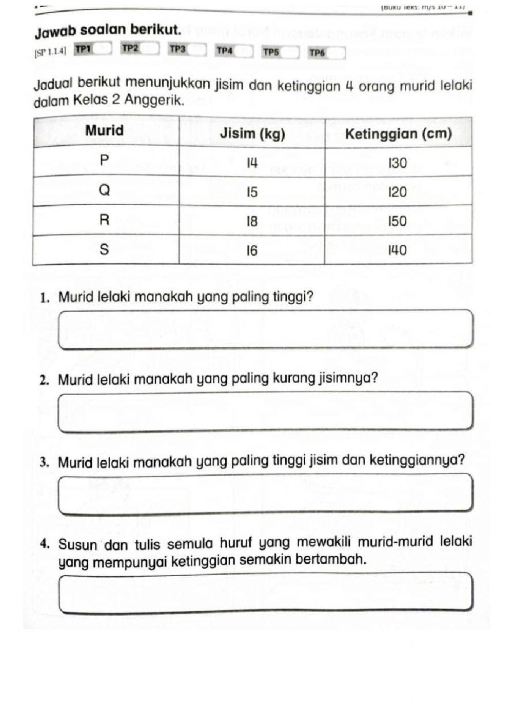 Sains tahun 2: kemahiran saintifik (berkomunikasi)