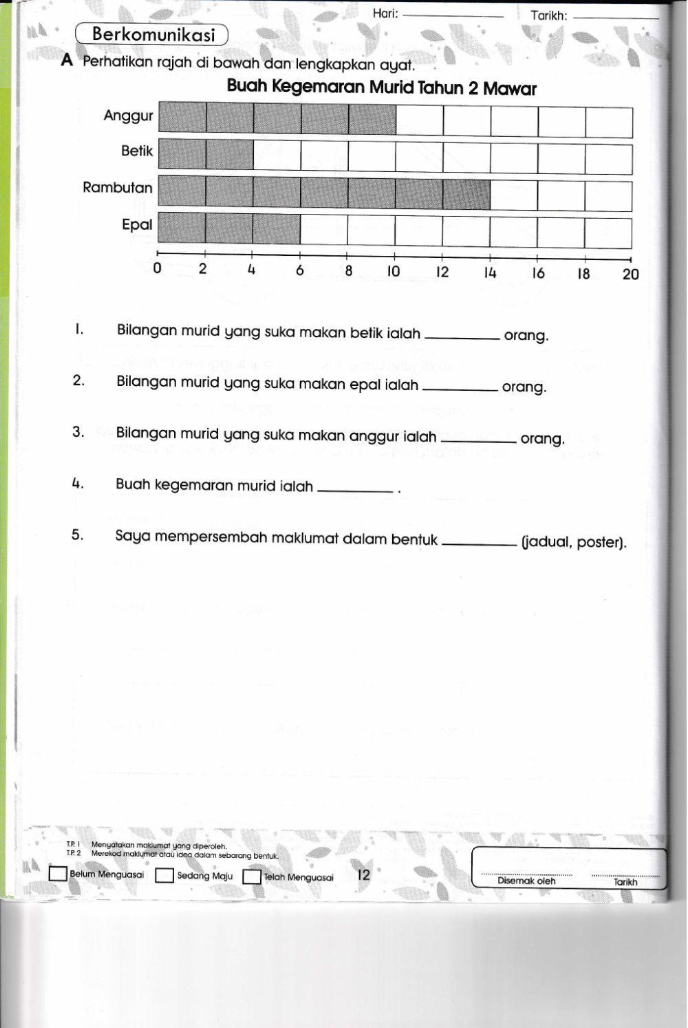 SAINS TAHUN 2- KEMAHIRAN SAINTIFIK