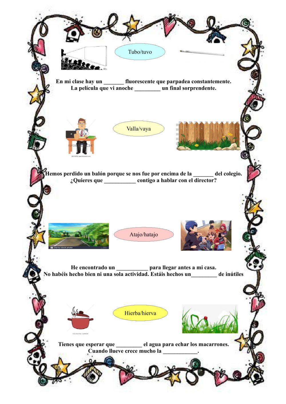 Trabajamos con el diccionario (ficha nº 1 )