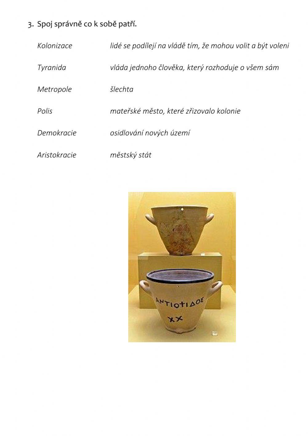 Antické Řecko - vznik městských států