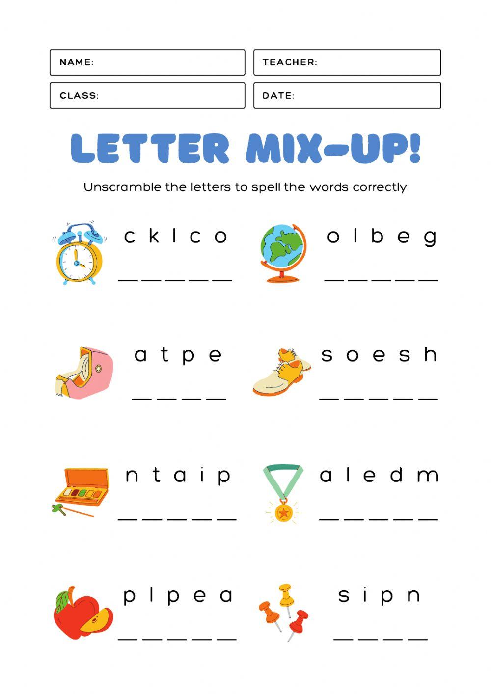 Letter Mix-Up!