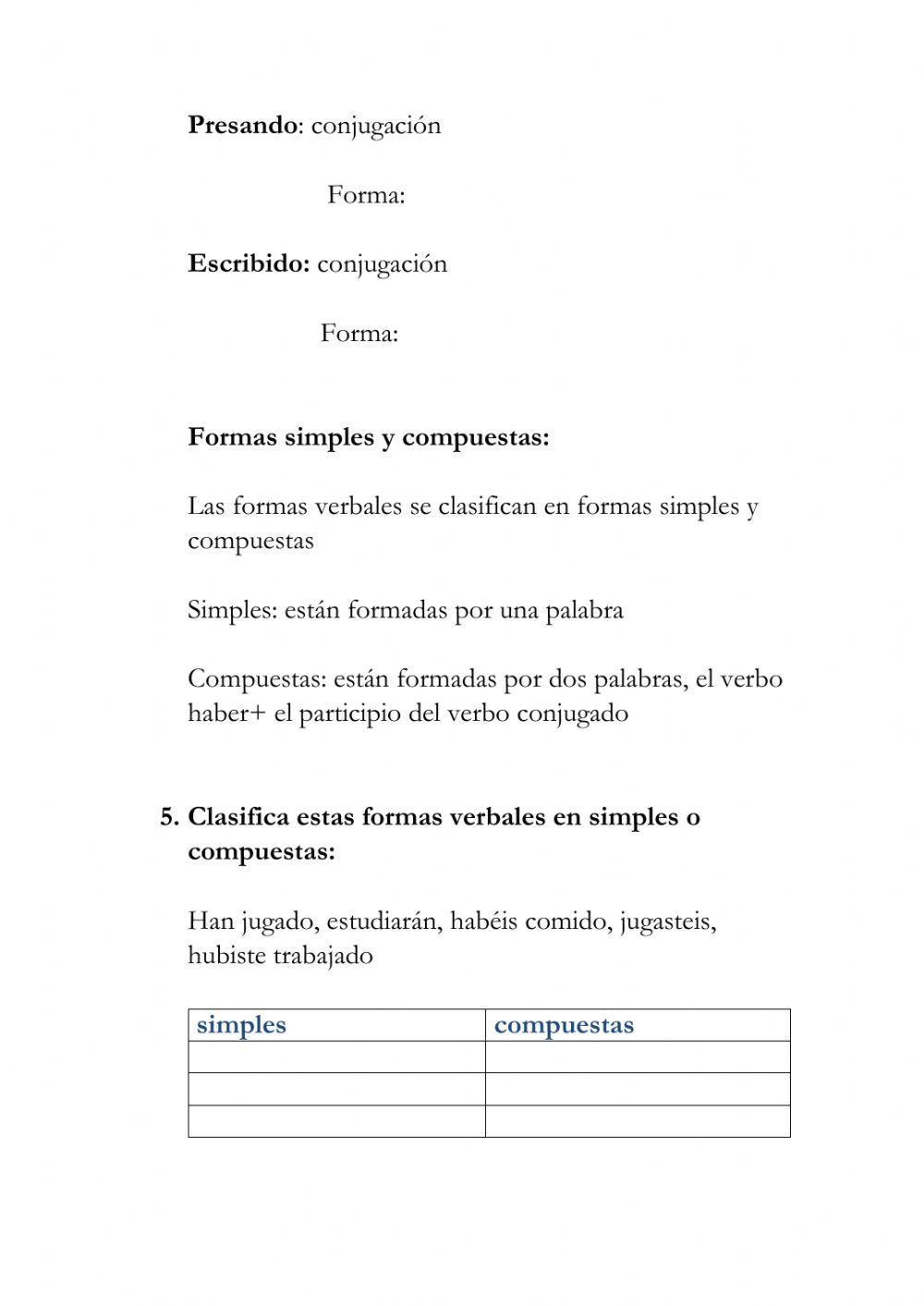 Repaso unidad 4 lengua sm
