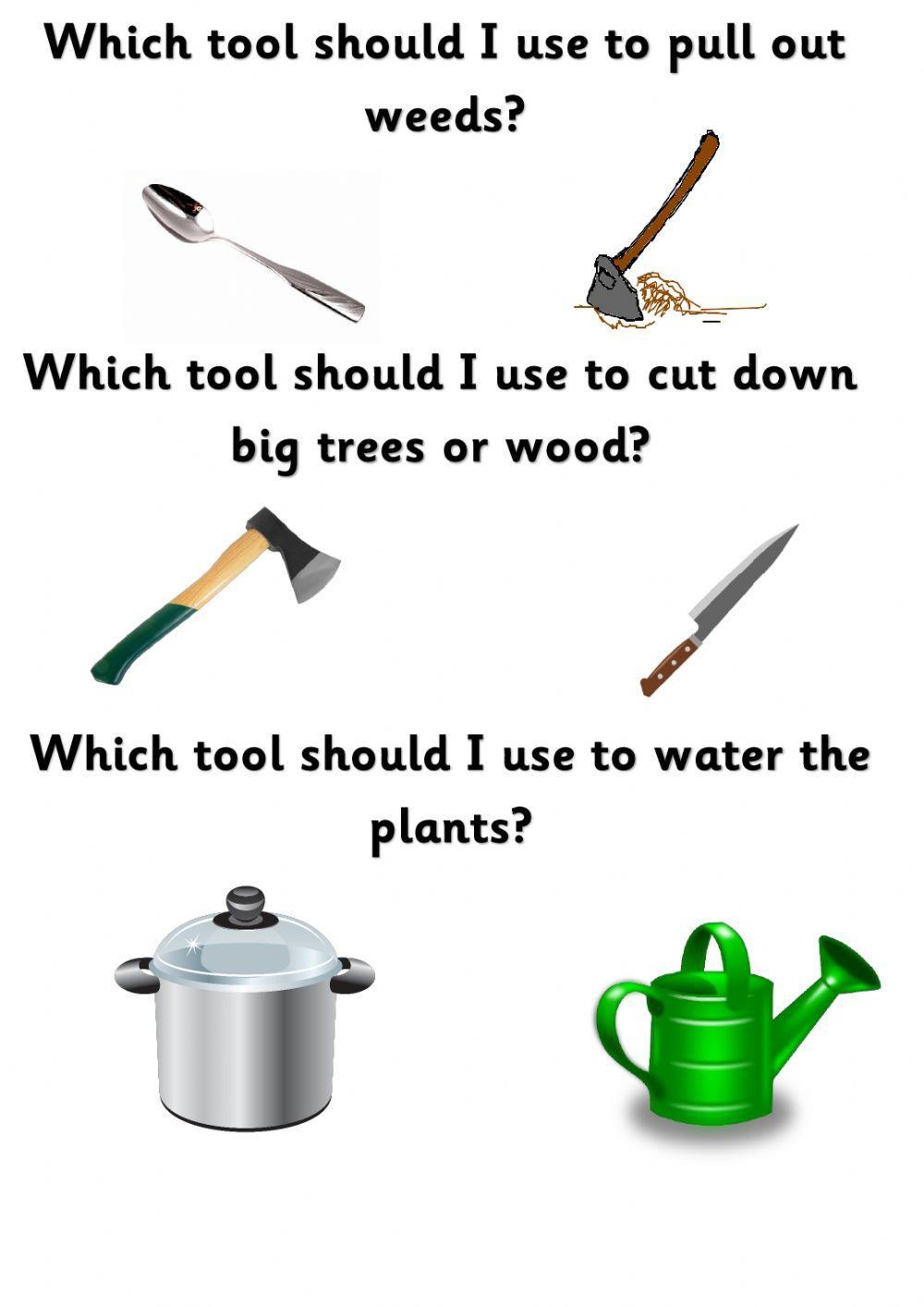 Tools in agriculture