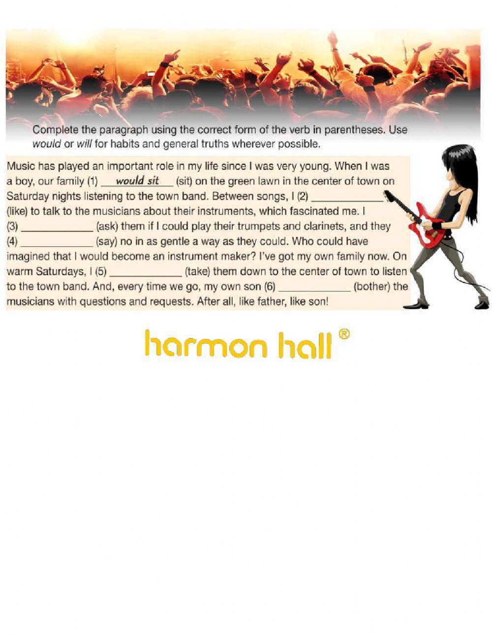 Will and Would for Habits and General Truths