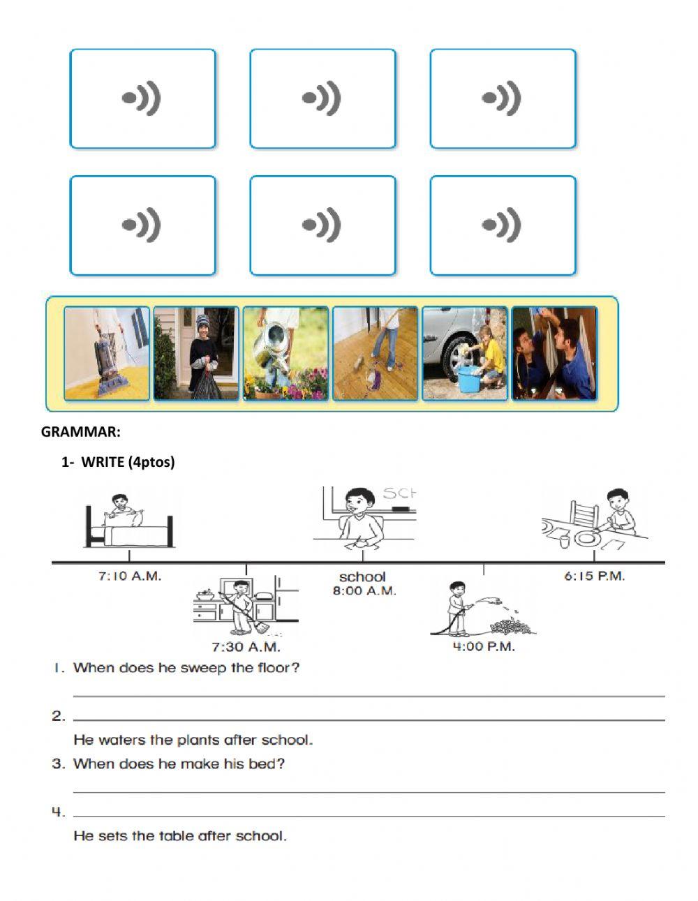 Grammar-vocabulary 2nd partial