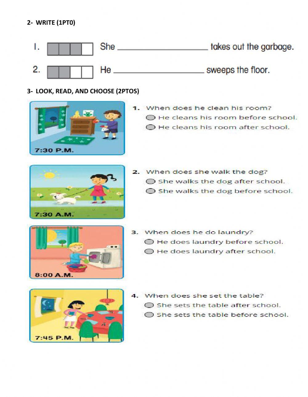 Grammar-vocabulary 2nd partial