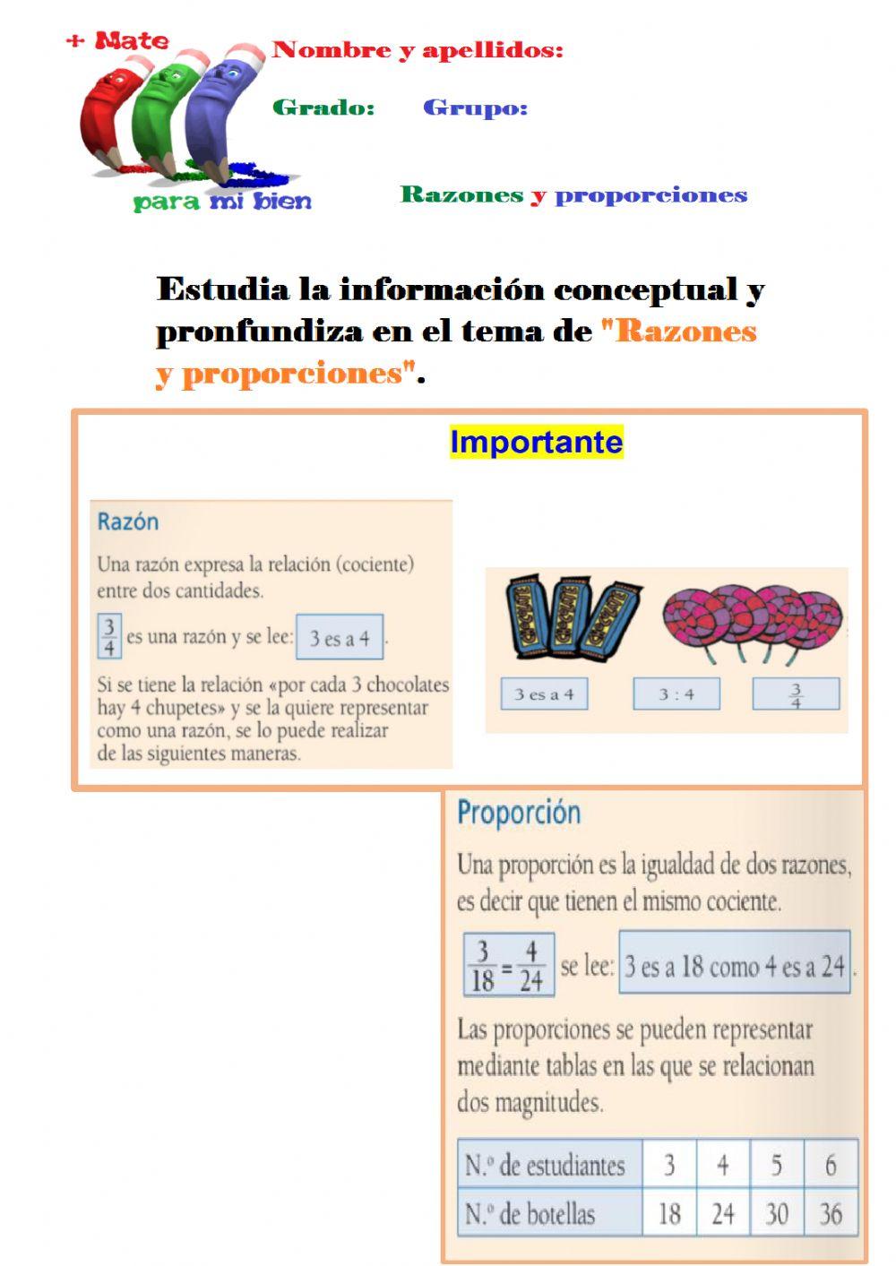 Razón y proporción 02