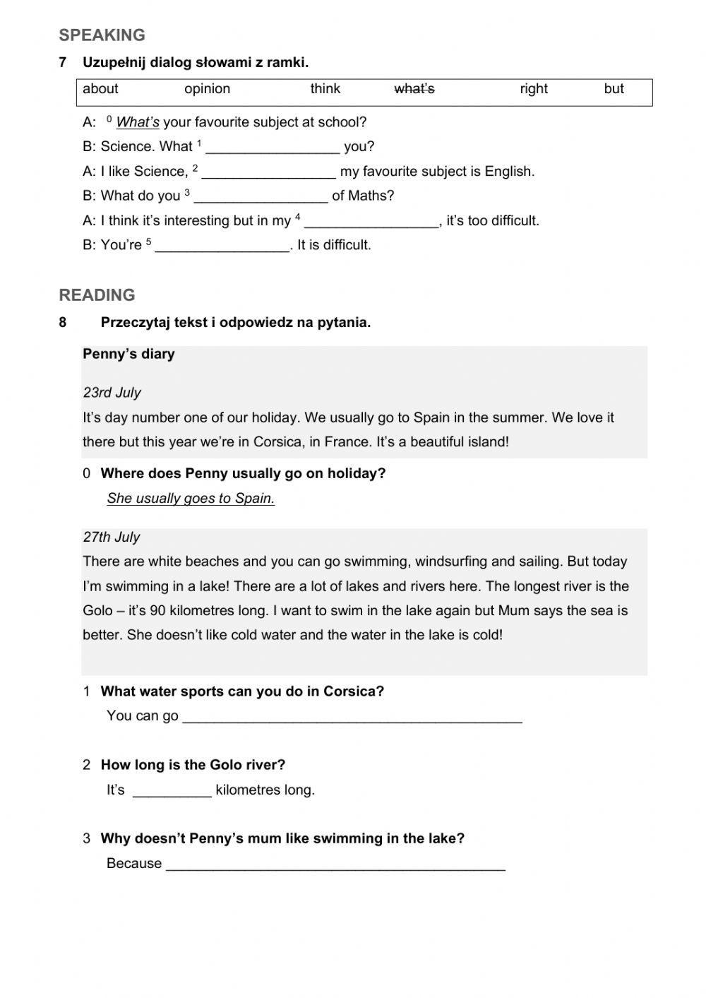 Comperative-supelative and landscape test