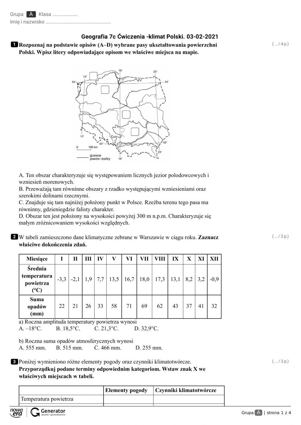 Nowa Era Sprawdziany Klasa 6 Geografia Nowa Era Sprawdziany Klasa 6 Geografia