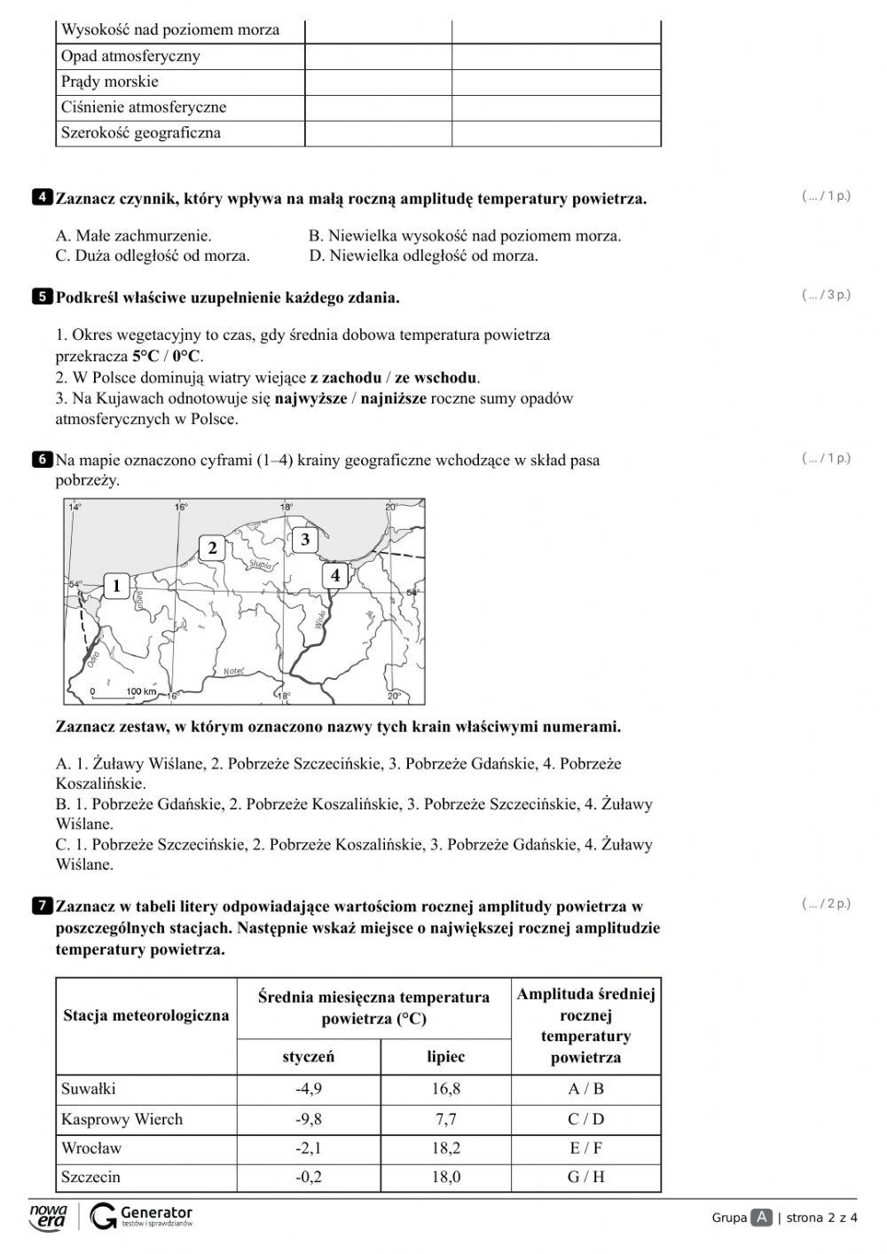 Geografia klasa 7