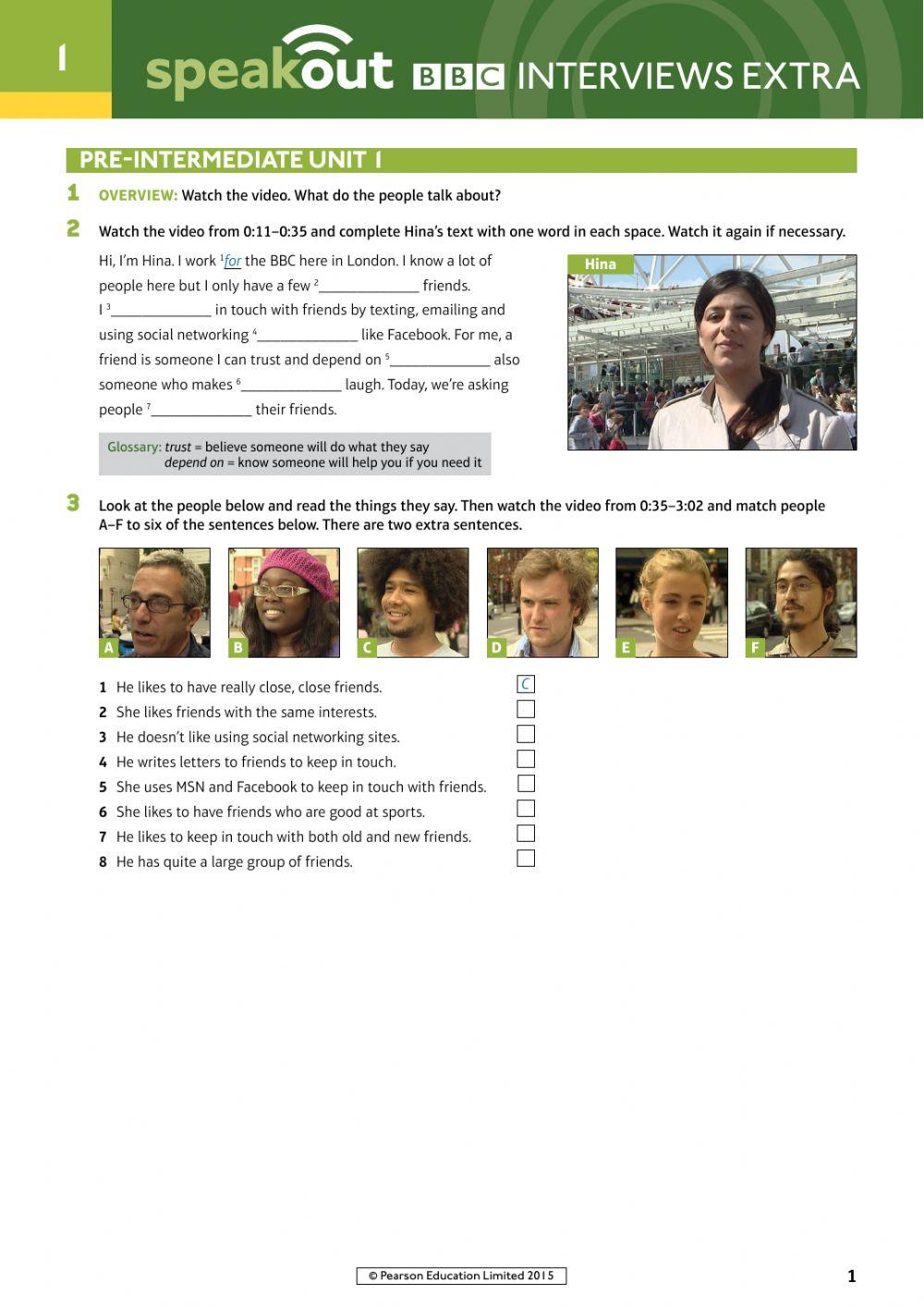 Speakout pre intermediate unit tests. Speakout bbc Interviews Extra ответы. Speakout учебник по английскому. Speakout pre Intermediate Extra Unit 2. Speakout reading Listening Extra ответы.