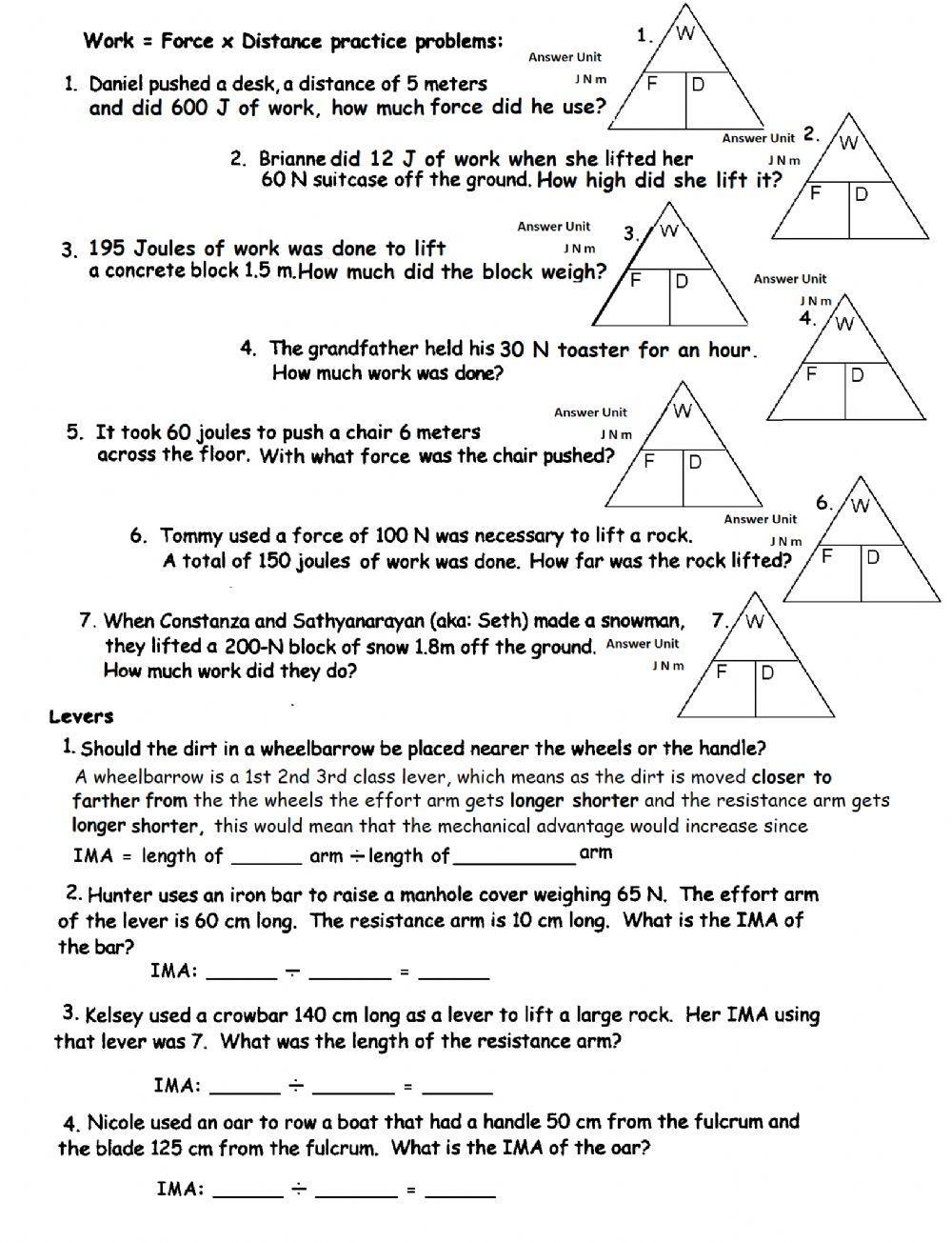 PS-12-Calculating Work and IMA