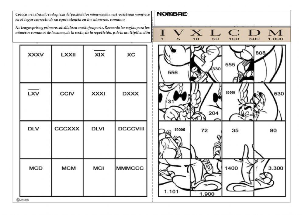 Los numeros romanos 2