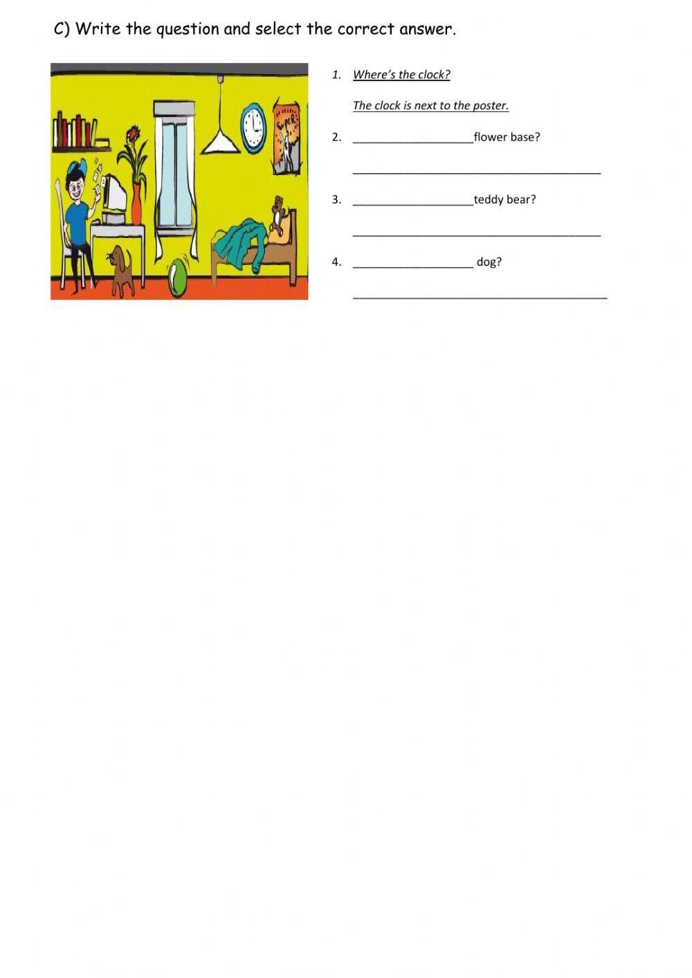 Lesson 1.5 prepositions of place