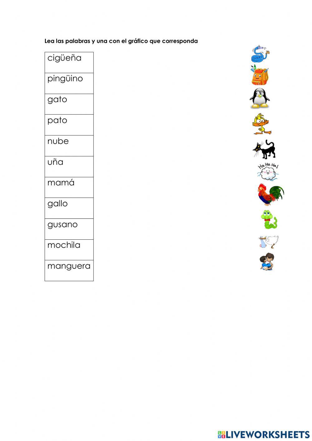 Lea y una con el gráfico que corresponda
