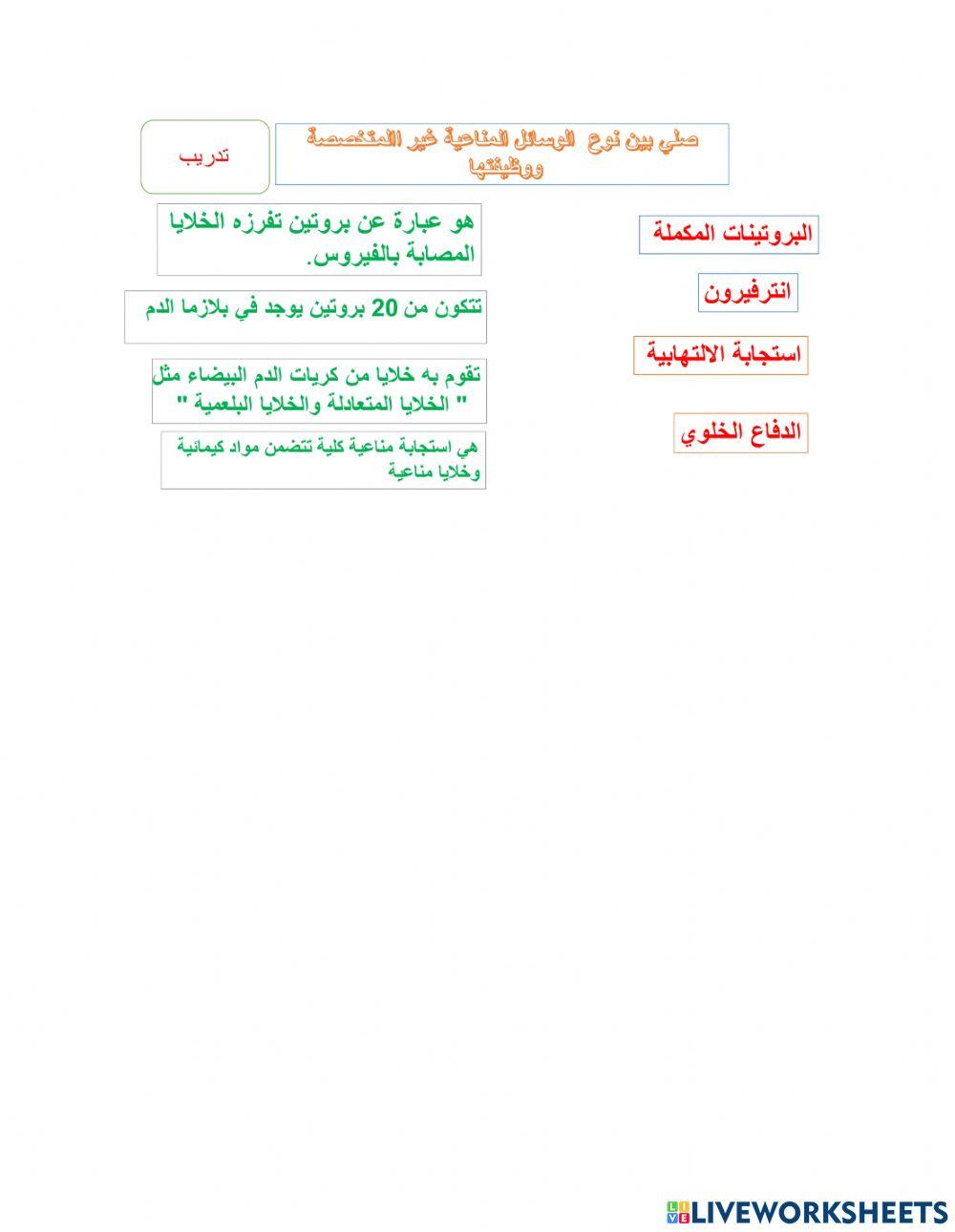 المناعه غير المتخصصة