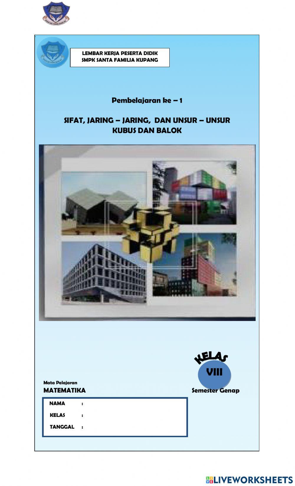 Bangun Ruang Sisi Datar