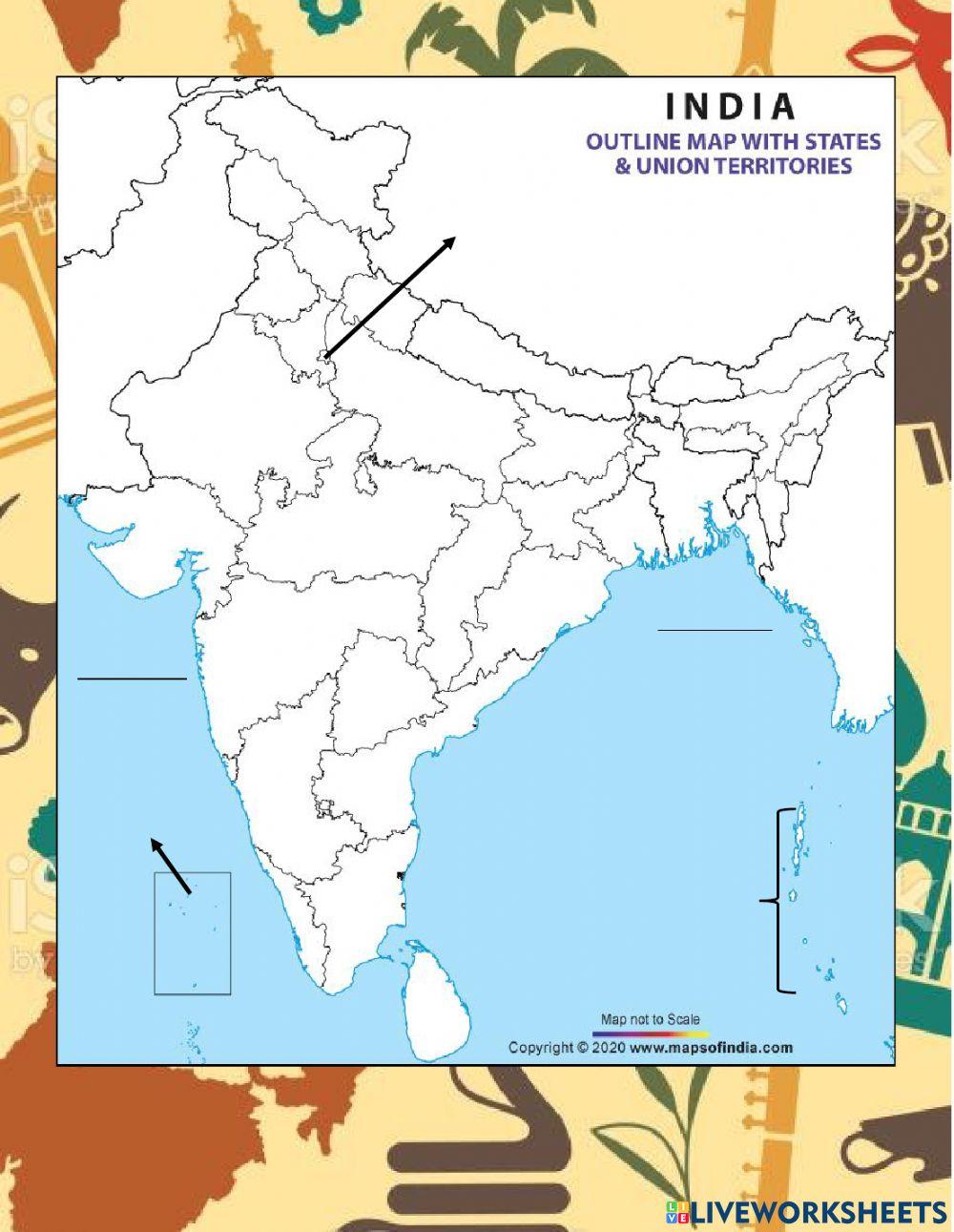 Map Skills (India)