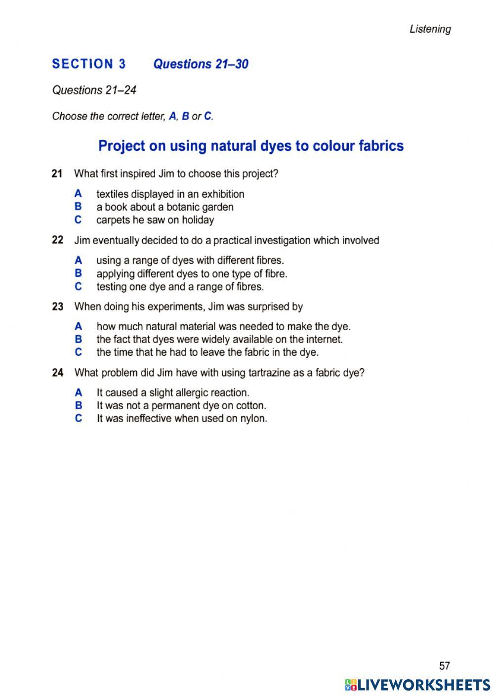 ielts-13-test-3-listening-worksheet-live-worksheets