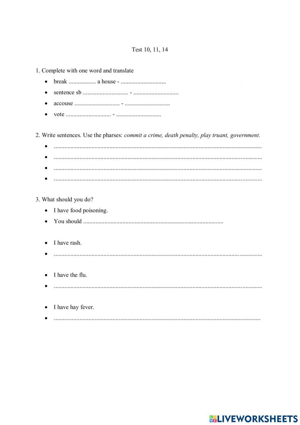 Test 10 11 14 Worksheet Live Worksheets test-10-11-14-worksheet-live-worksheets