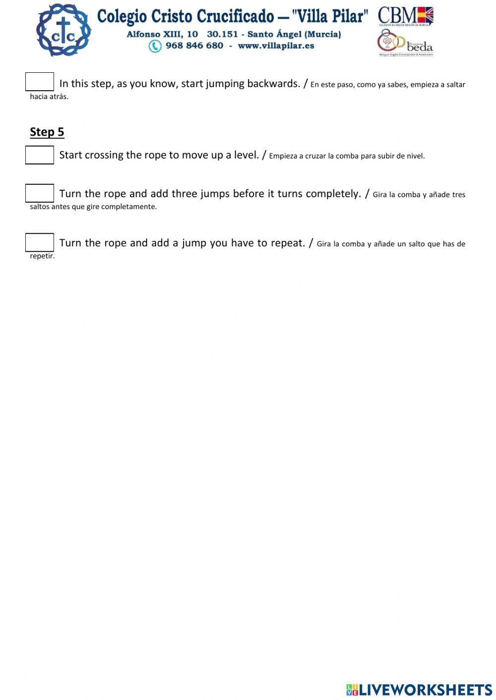 Jumping rope for beginners