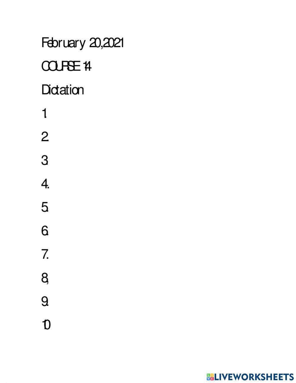 Vocabulary1-Practice Exercise