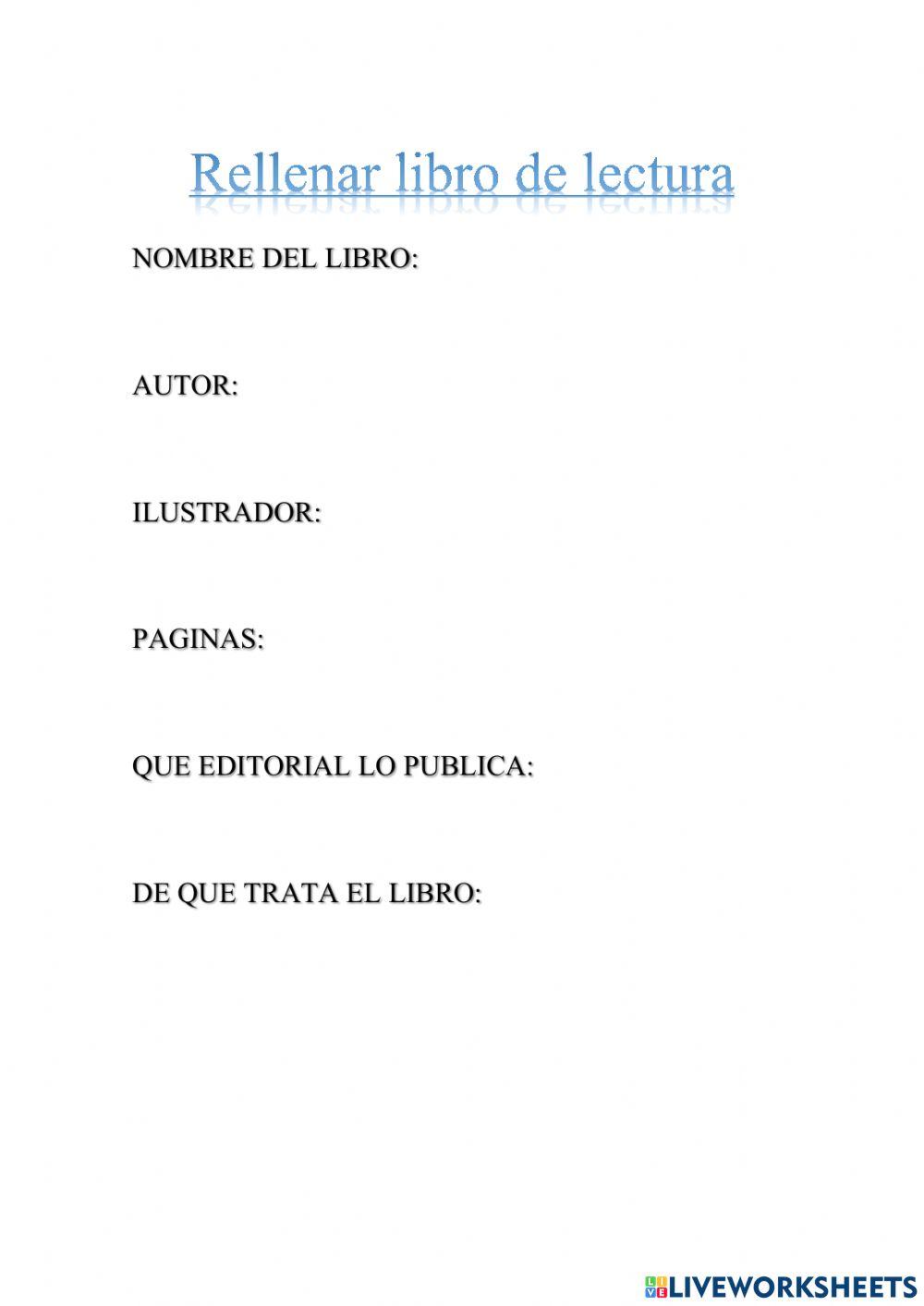 Resumen de un libro