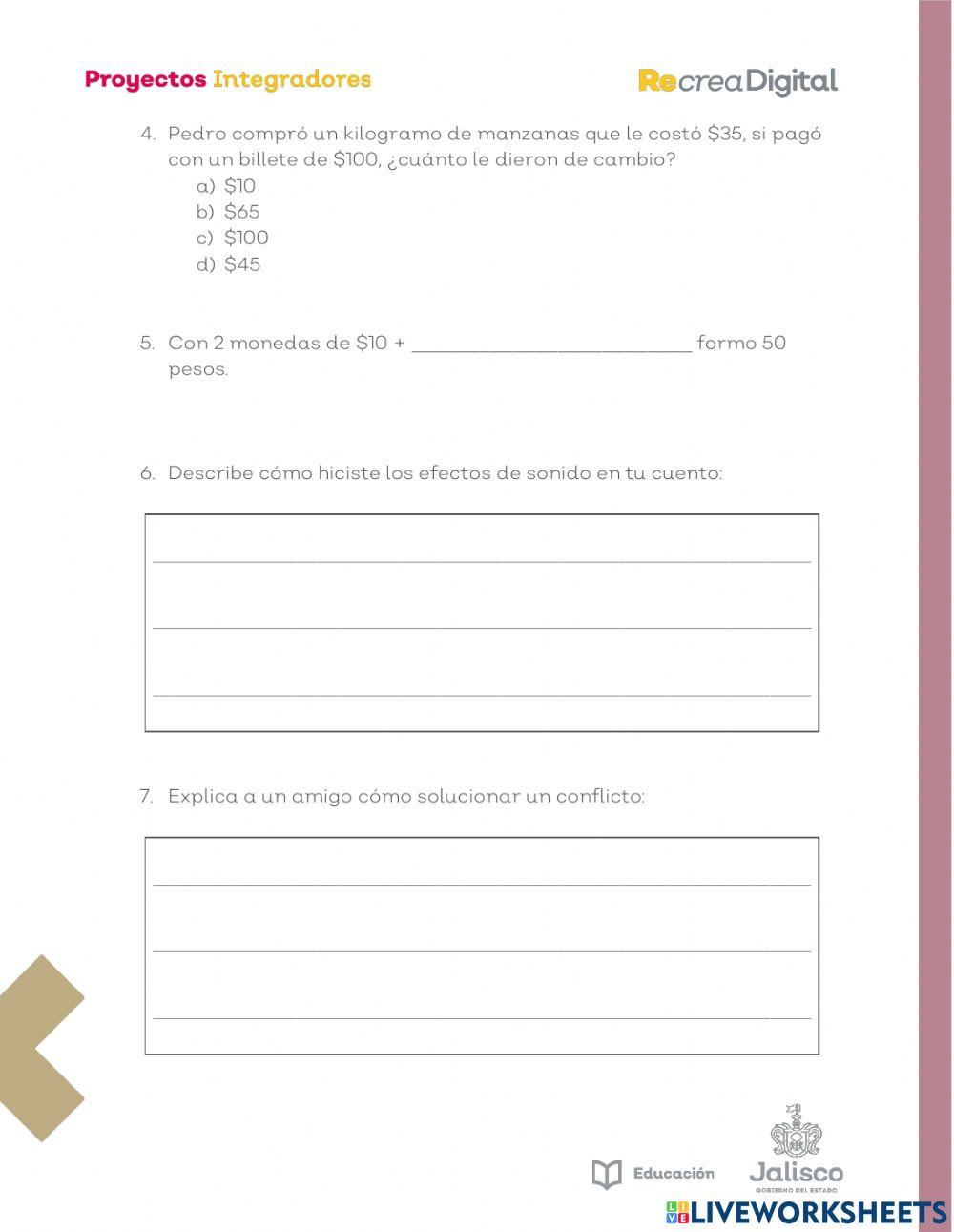 Evaluación Proyecto Fabrica de cuentos
