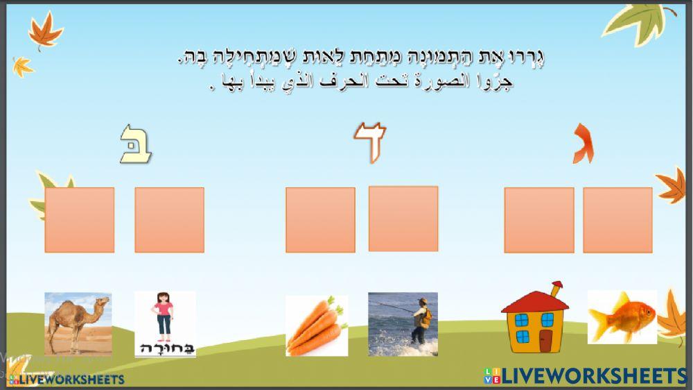 אותיות בכתב דפוס