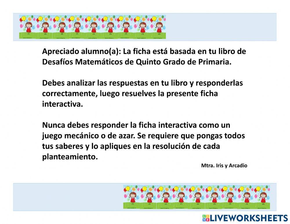 Desafío 58 Número de cifras